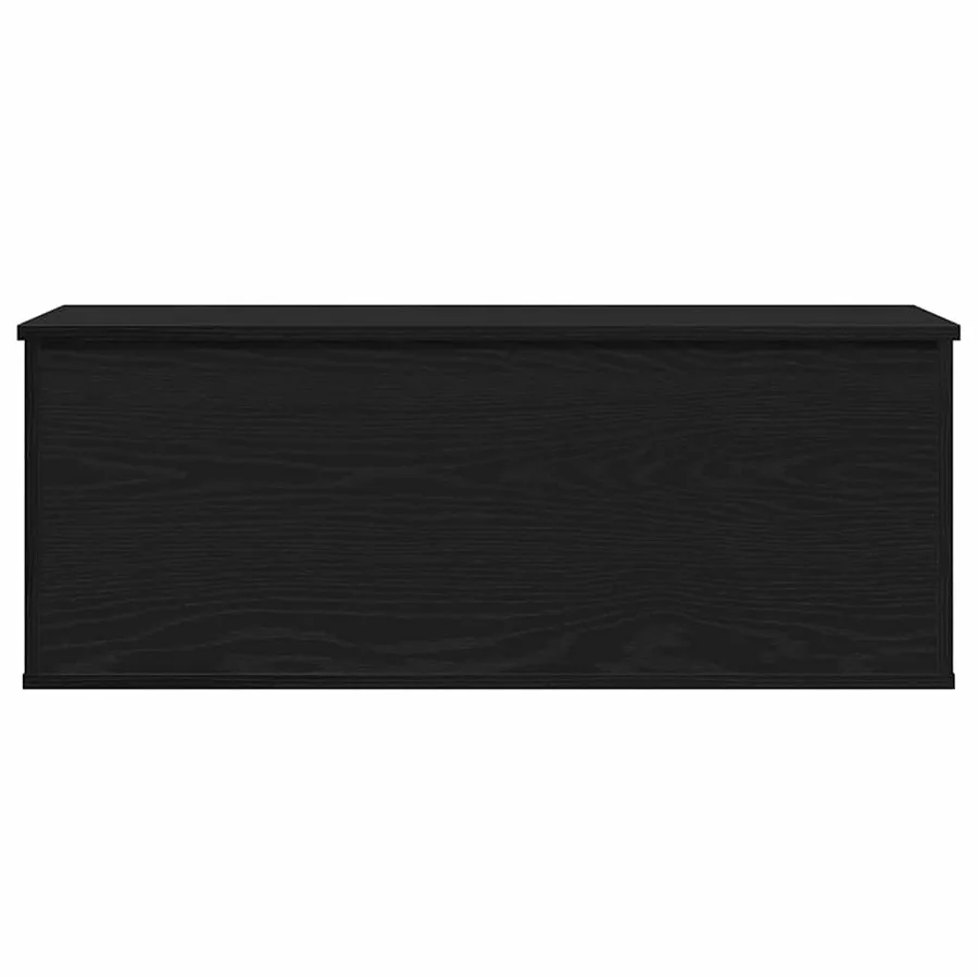 Boîte de Rangement Chêne noir 90 x 35 x 35 cm Bois d'ingénierie - 7