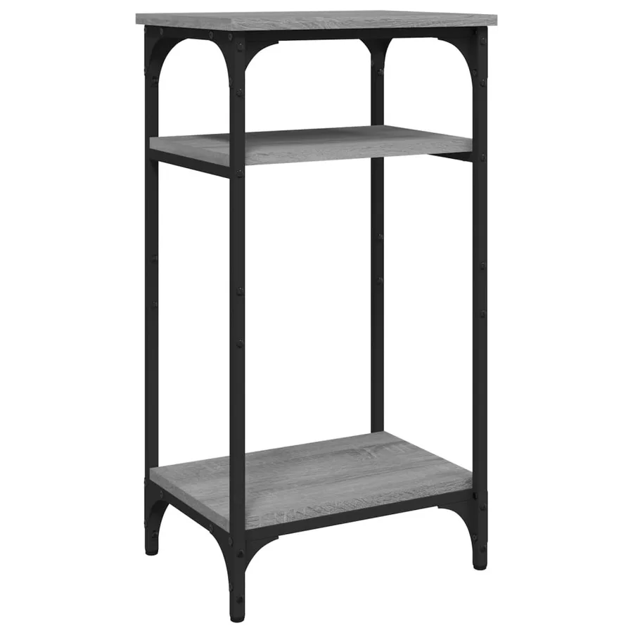 Table d'appoint Sonoma gris 40x30x75 cm Bois d'ingénierie - 2