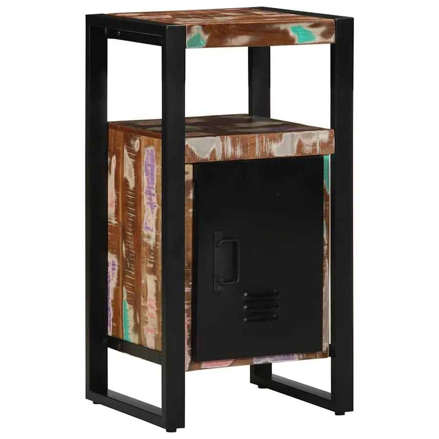 Ensemble de mobilier de salle de bain 2 pcs Bois Recyclé Solide - 5