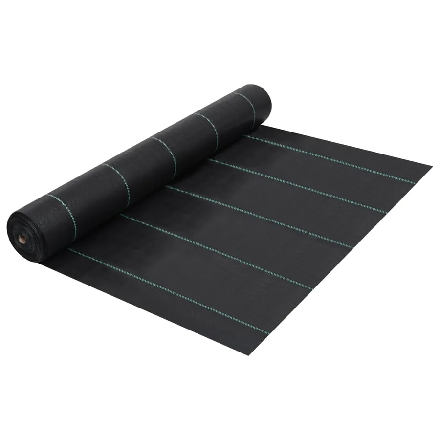 Toile de paillage Noir 2x5 m PP