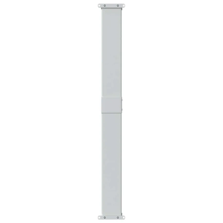 Auvent latéral rétractable de patio 140x500 cm Rouge - 6