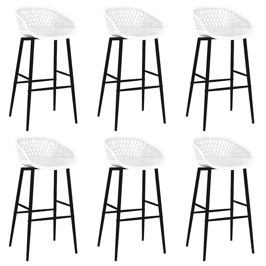 Ensemble de bar 7 pcs Noir et blanc - 6