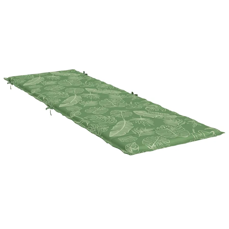 Coussin de chaise longue motif de feuilles tissu oxford - 4