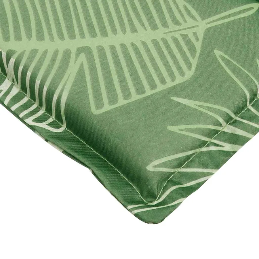 Coussin de chaise longue motif de feuilles tissu oxford - 7