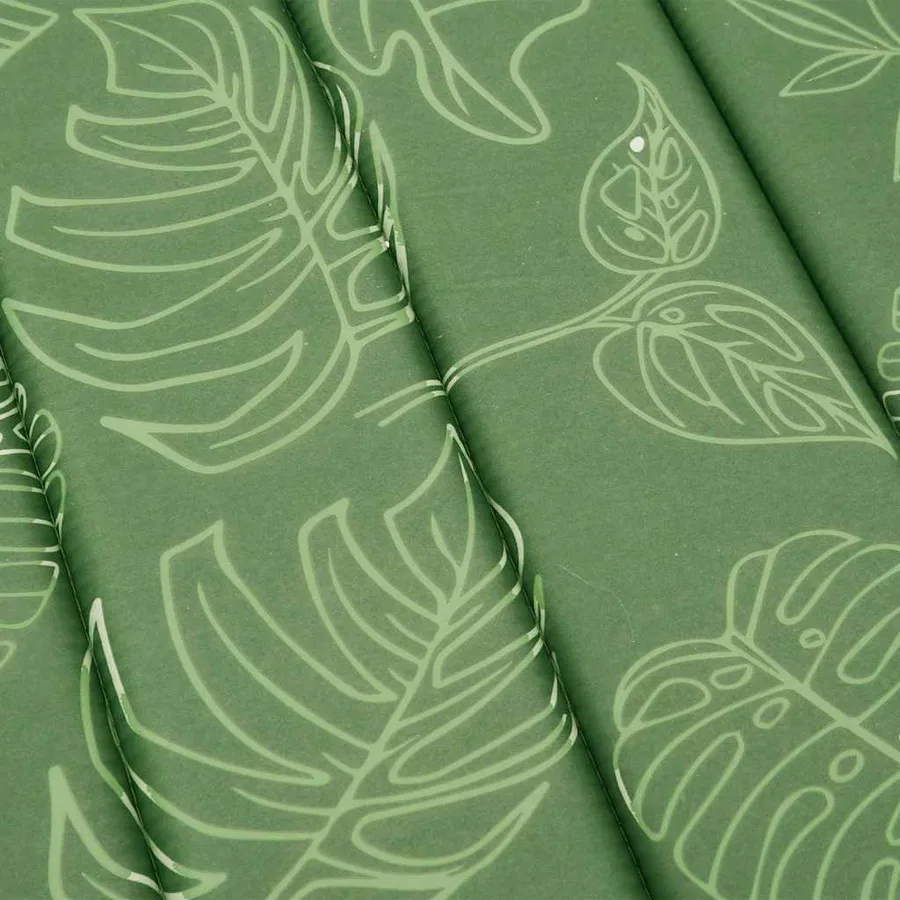 Coussin de chaise longue motif de feuilles tissu oxford - 8