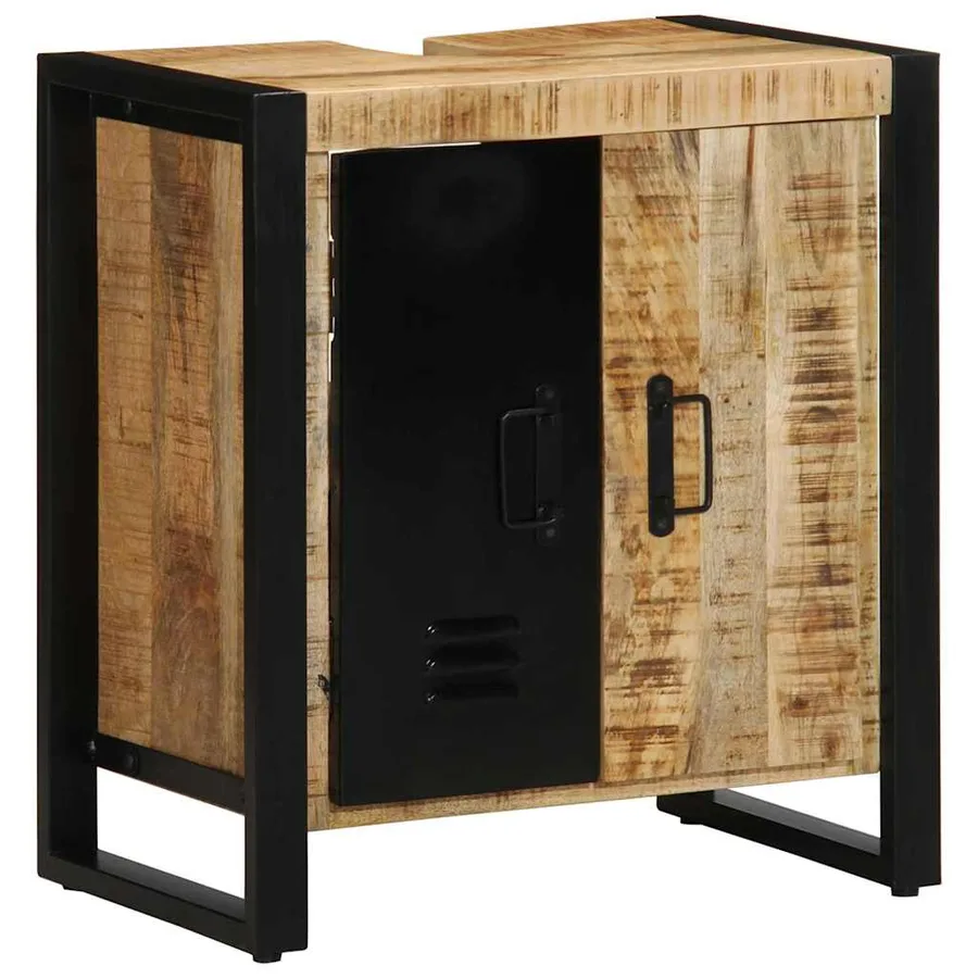 Ensemble de mobilier de salle de bain avec étagère 4 pcs - 6