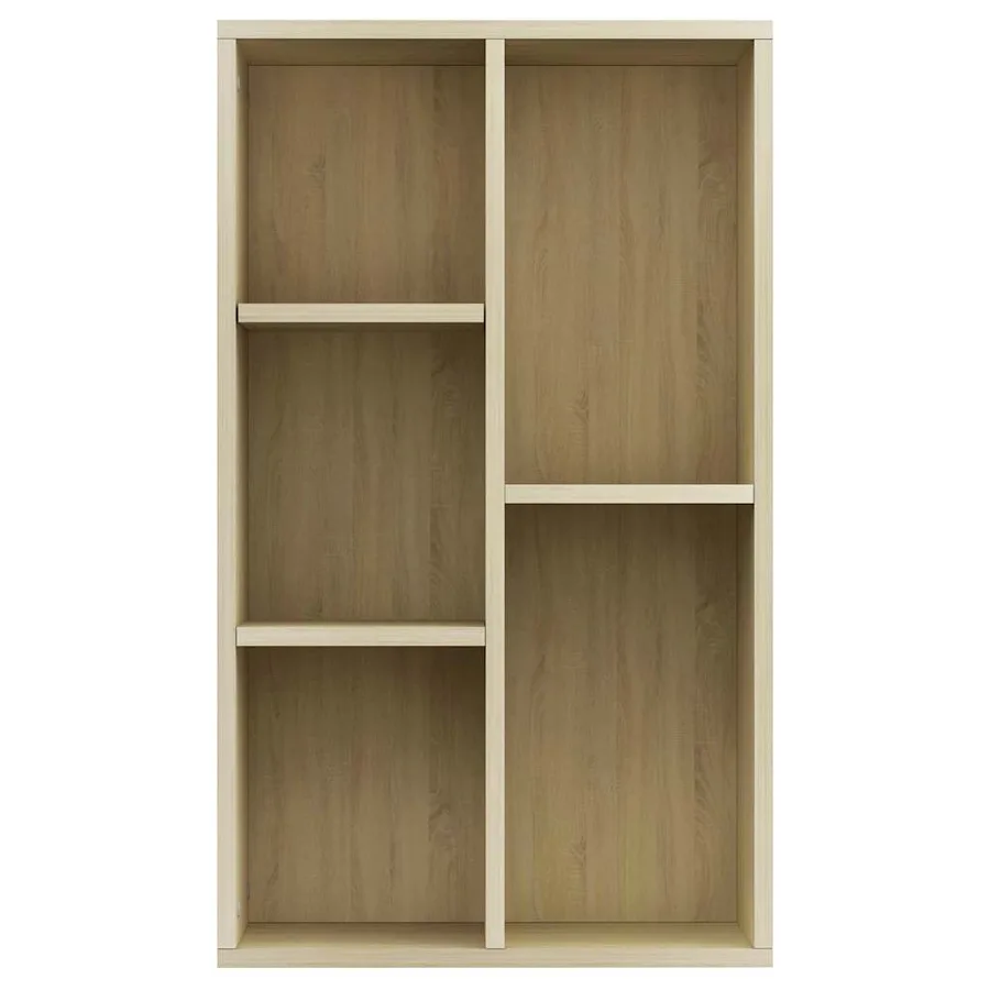 Bibliothèque/Buffet Chêne sonoma 50x25x80 cm Bois d’ingénierie - 4