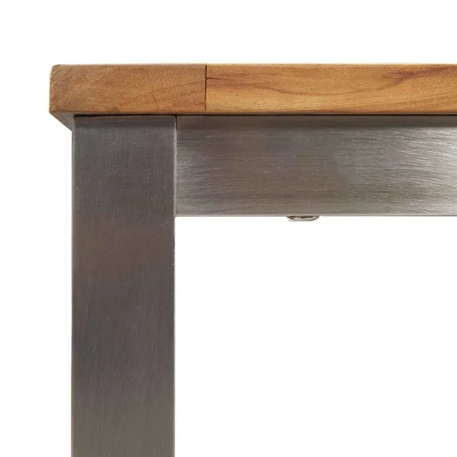 Table de salle à manger / Table de repas 90x90x75 cm - 9