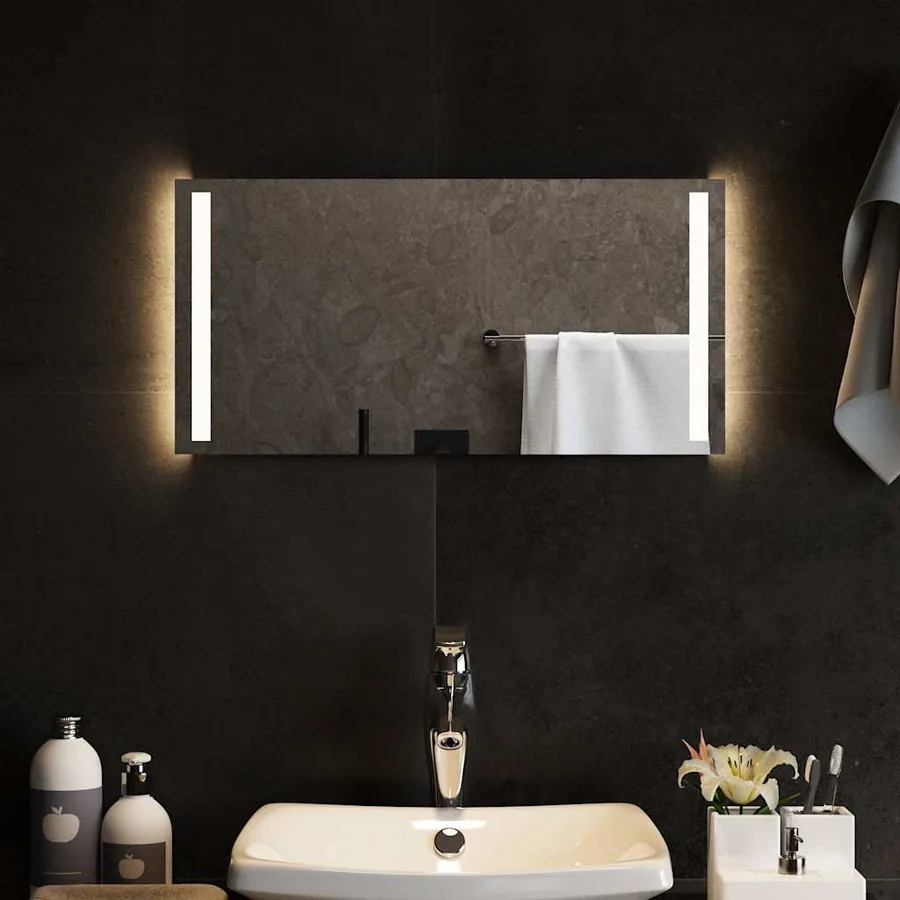 Miroir de salle de bain à LED 60x30 cm