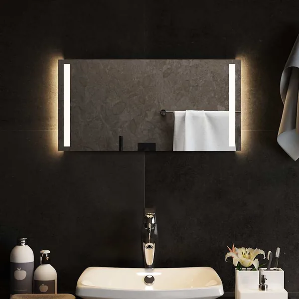Miroir de salle de bain à LED 60x30 cm