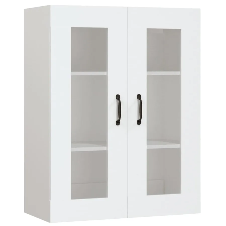 Armoire murale suspendue Blanc 69,5x34x90 cm - 2