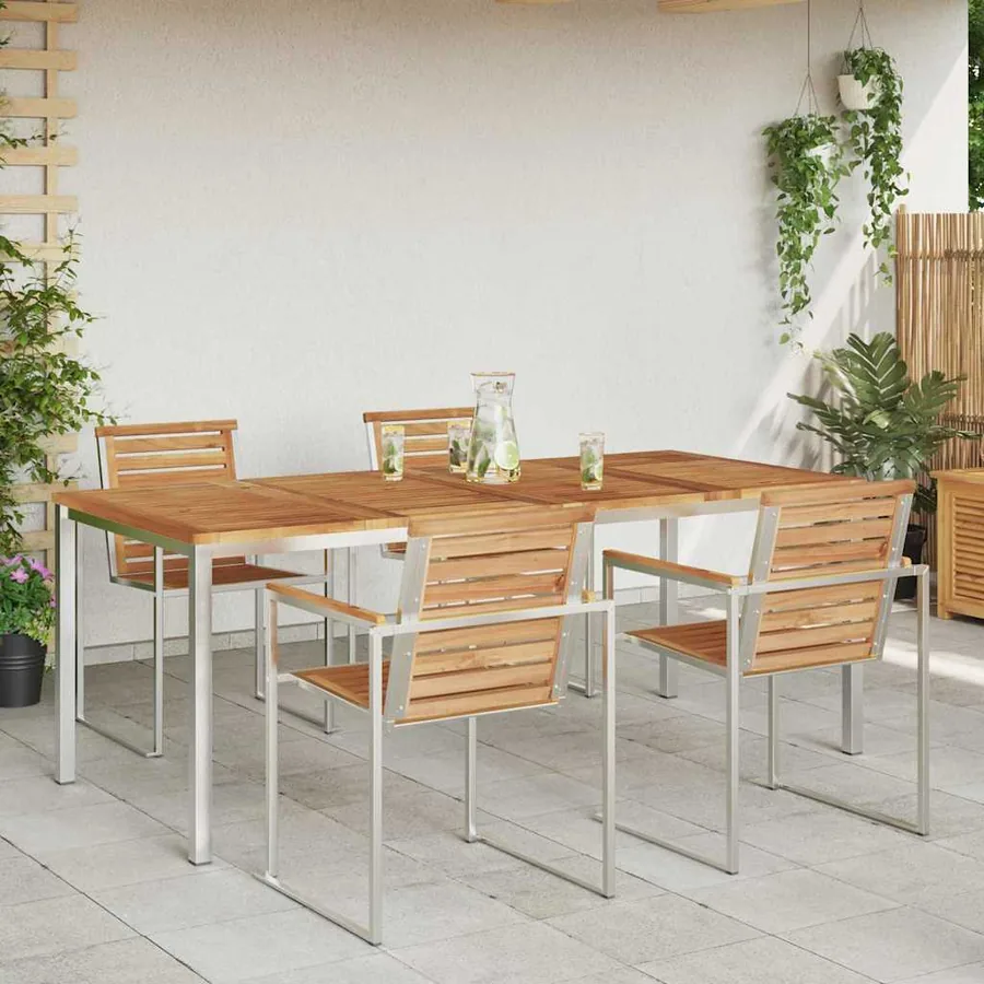 Table de salle à manger / Table de repas 200x90x75 cm - 4