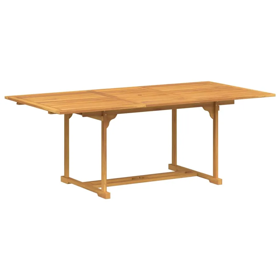 Ensemble de salle à manger pour jardin 7 pcs Marron - 5