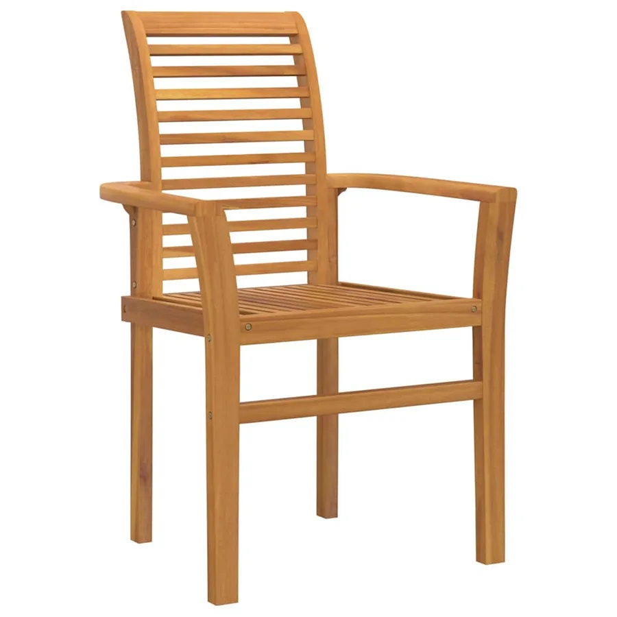 Ensemble de salle à manger pour jardin 7 pcs Marron - 6