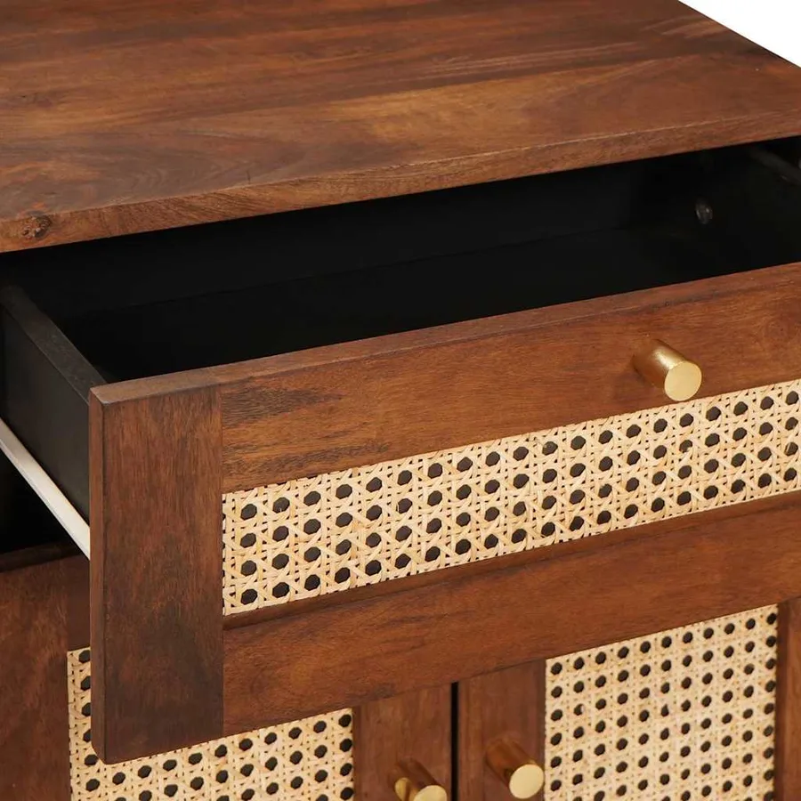 Tables de chevet 50 x 33 x 60 cm Bois de mangue massif - 7