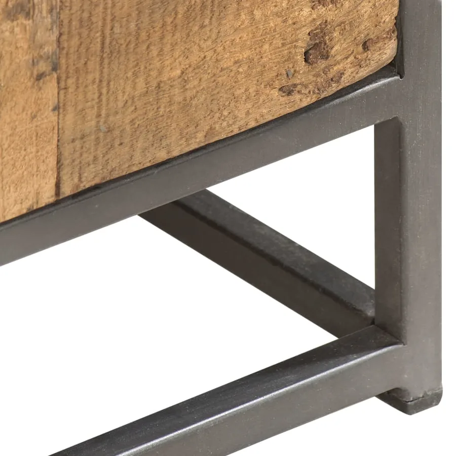 Armoire à tiroirs 45 x 30 x 100 cm Bois de récupération massif - 5