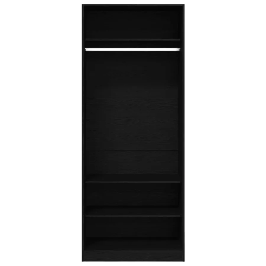 Armoire Chêne artisanal 80 x 50 x 200 cm Bois d'ingénierie - 2