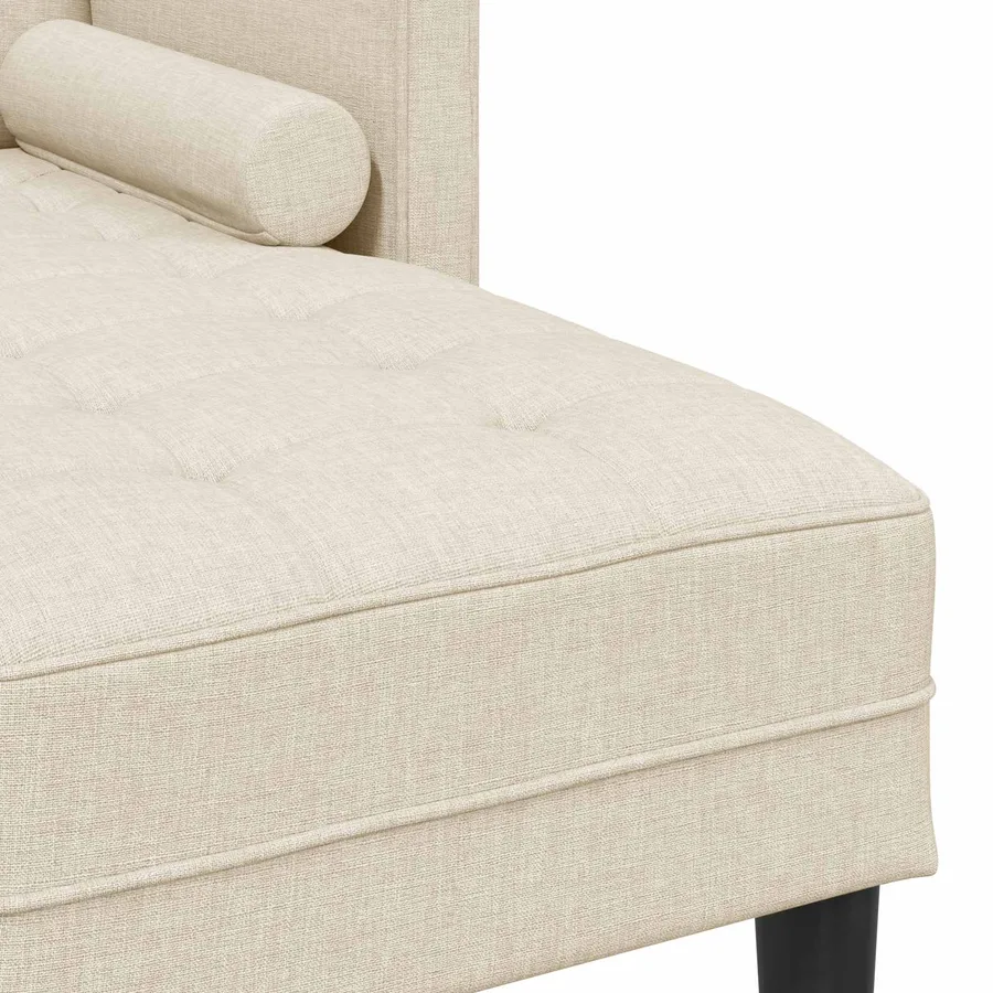 Ensemble de Canapés avec coussin 2 pcs Lin Polyester - 13