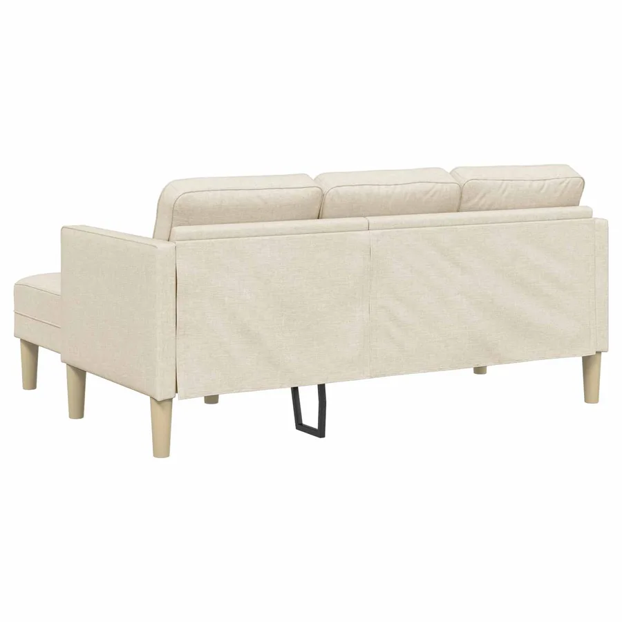Ensemble de Canapés avec coussin 2 pcs Lin Polyester - 8