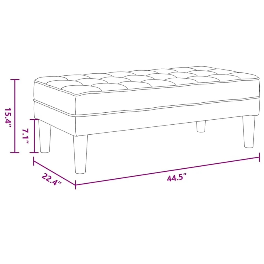 Ensemble de Canapés 2 pcs Gris nuage 173 x 131 x 67 cm - 16
