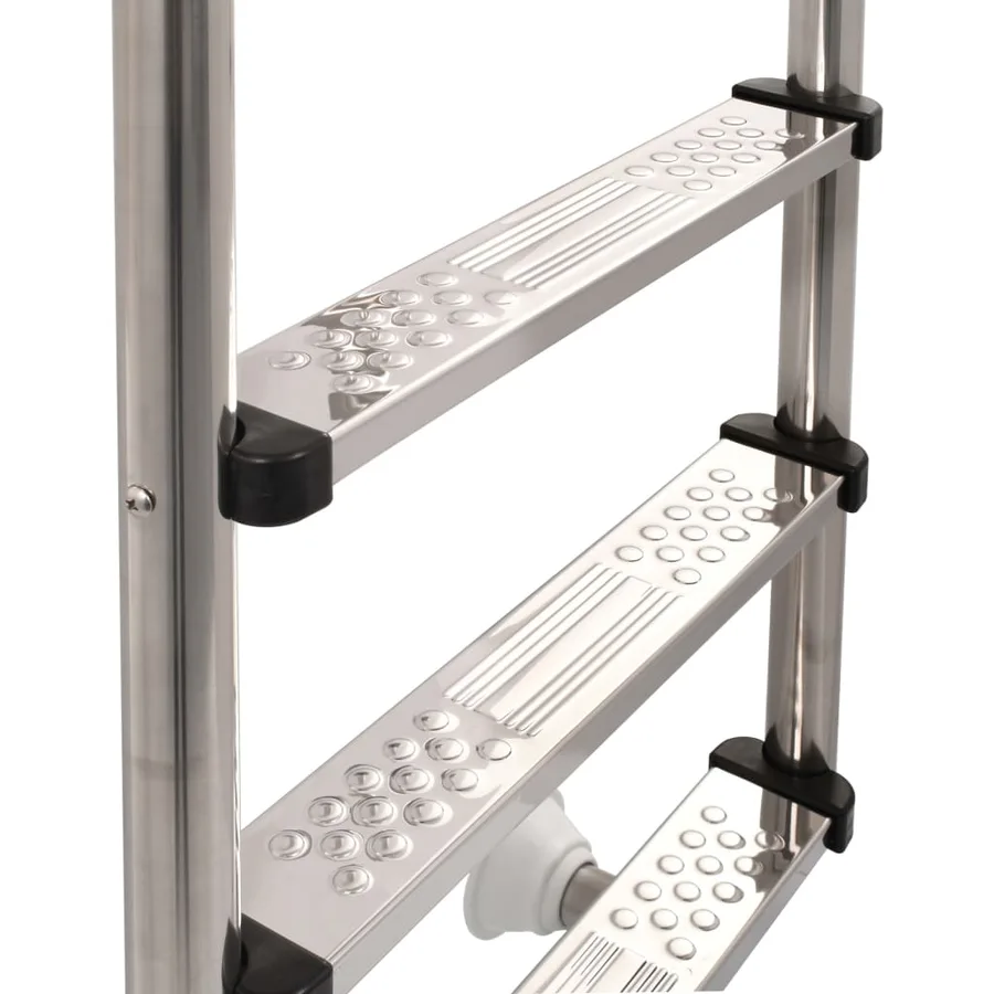 Échelle de piscine à 3 échelons Acier inoxydable 304 120 cm - 5
