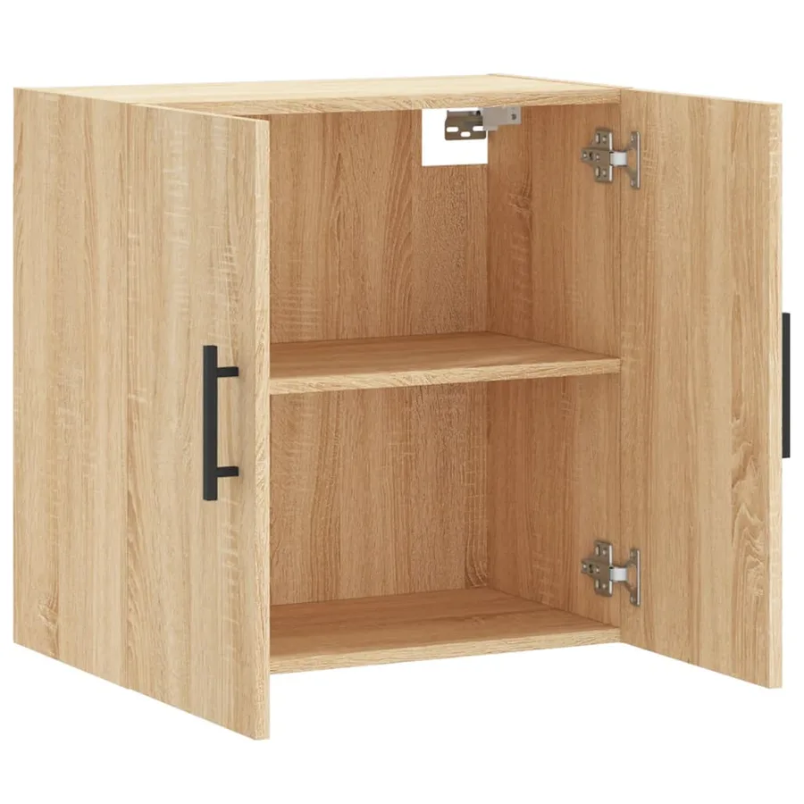 Armoire murale chêne sonoma 60x31x60 cm bois d'ingénierie - 6