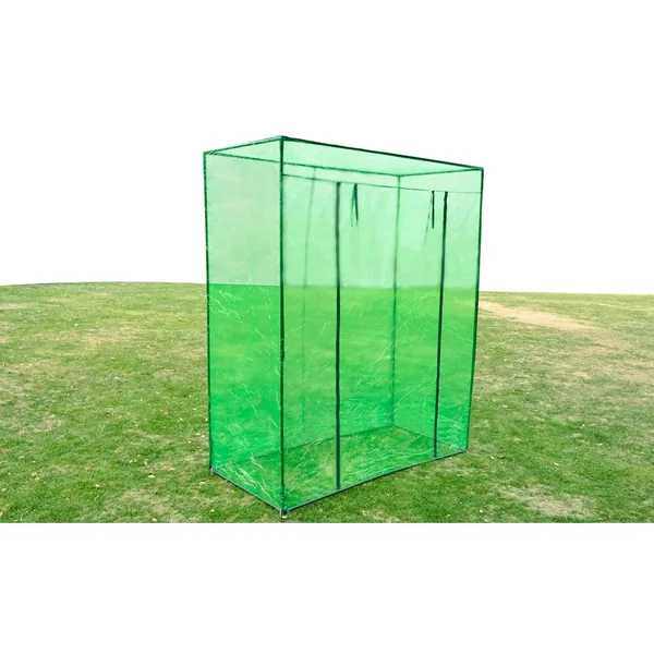 Serre avec cadre en acier PVC