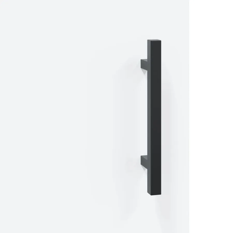 Armoires murales 2 pcs blanc bois d'ingénierie - 10