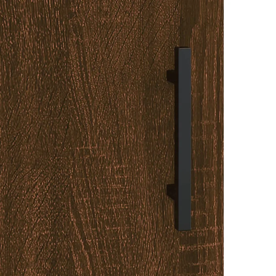 Armoires murales 2 pcs chêne marron bois d'ingénierie - 10