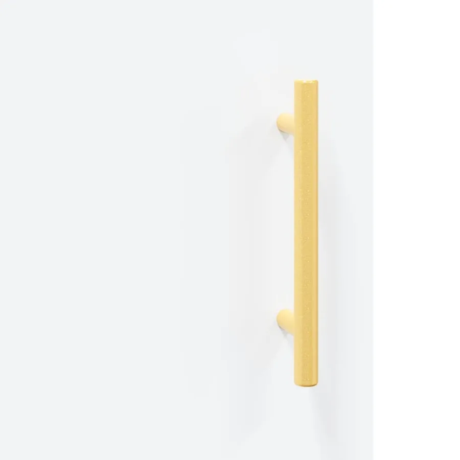 Buffet haut Blanc 69,5x34x180 cm Bois d'ingénierie - 10