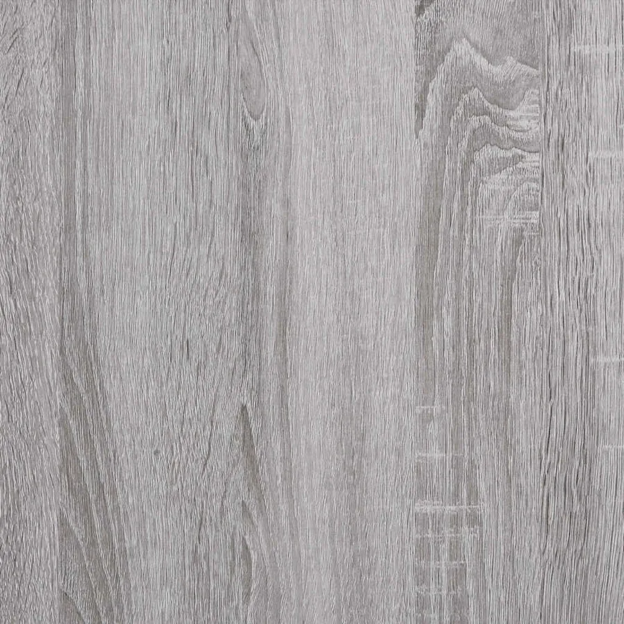 Armoire murale Sonoma gris 80x33x80 cm Bois d'ingénierie - 12