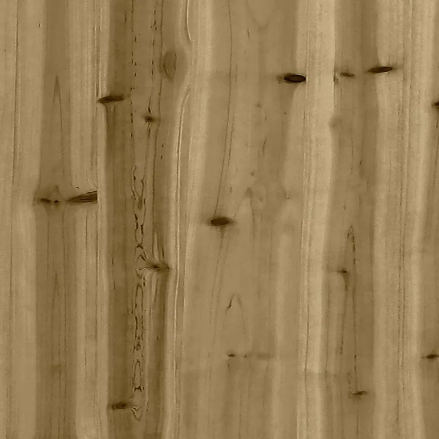 Canapé de jardin Vert 134 x 60 x 62 cm Bois de pin massif - 9