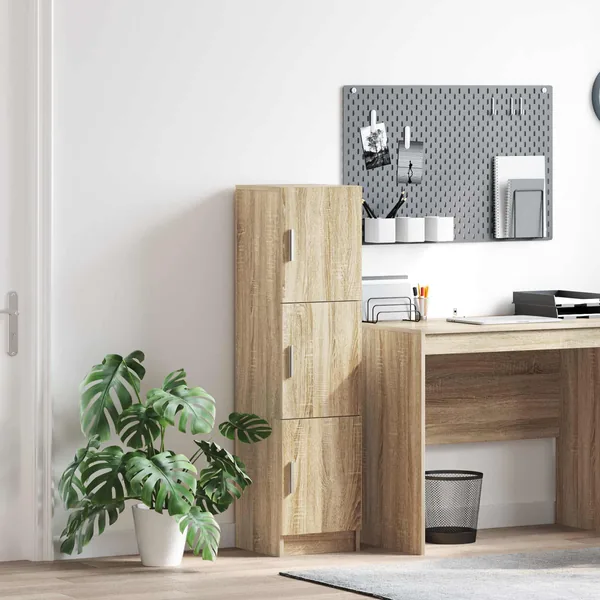 Haut Armoire Chêne Sonoma 31.5 x 32 x 122.5 cm