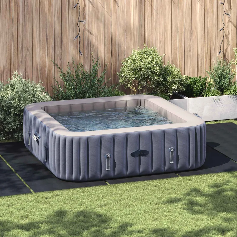 Tapis de piscine Noir 550 x 280 x 0,1 cm Tissu non tissé