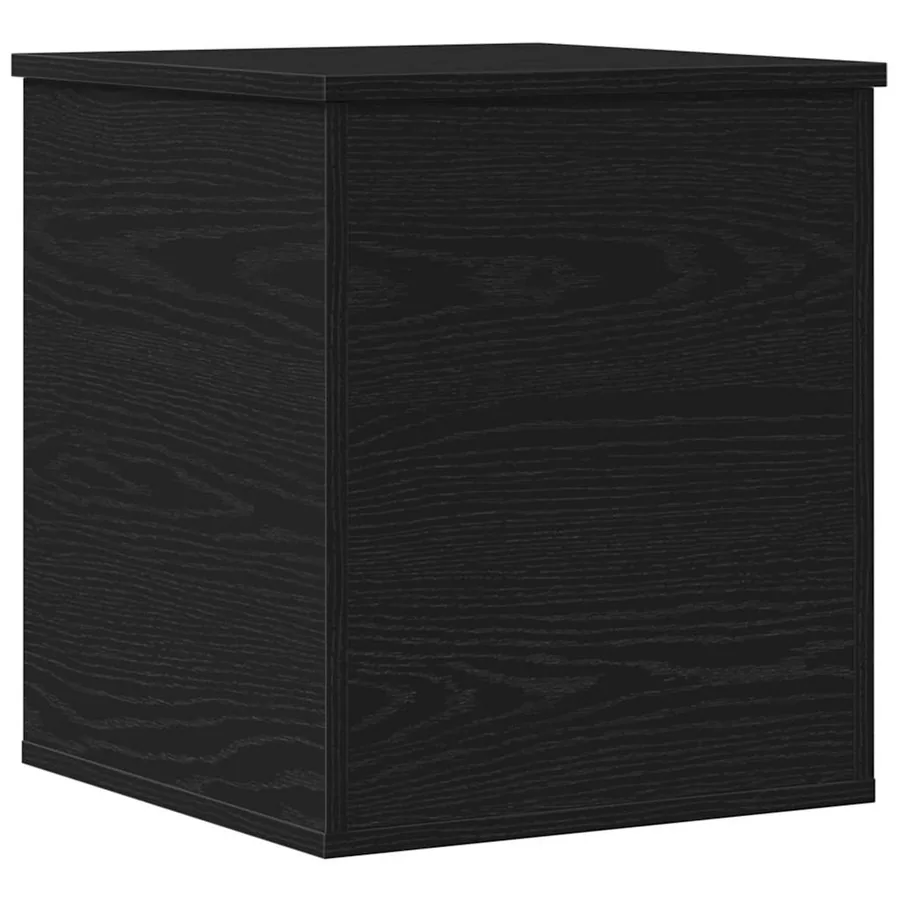 Boîte de Rangement Chêne noir 40 x 42 x 46 cm Bois d'ingénierie - 2