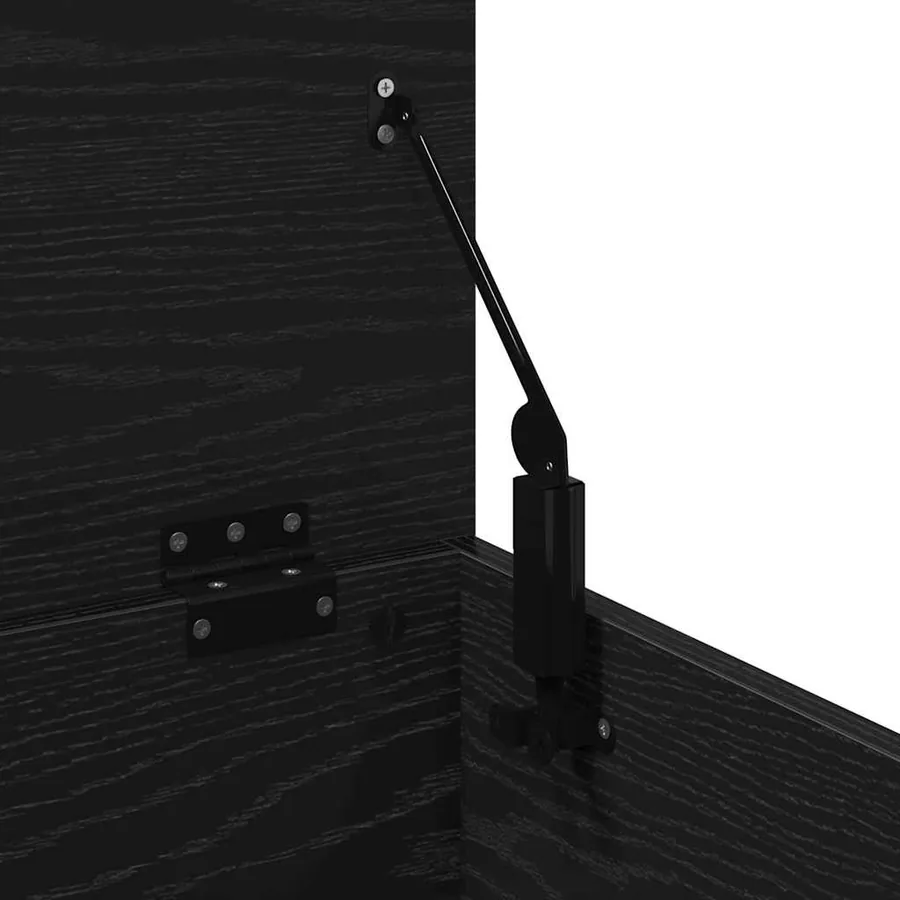 Boîte de Rangement Chêne noir 40 x 42 x 46 cm Bois d'ingénierie - 9