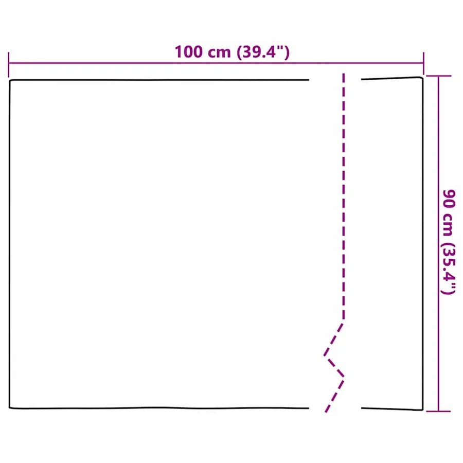 Film Miroir Auto-adhésif 90 x 100 cm 2 pcs Argenté PET - 9