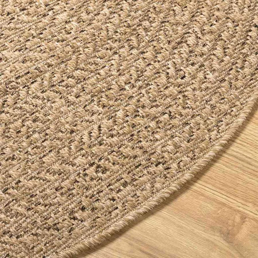 Tapis ZIZUR Marron 170 x 120 cm Polypropylène - 4