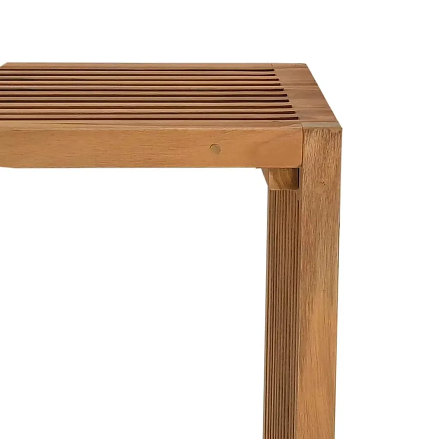 Table d'appoint de jardin Marron 50 x 32,5 x 35 cm - 9