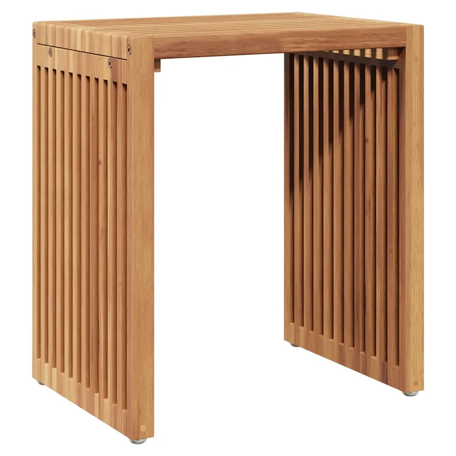 Table d'appoint de jardin 3 pcs Marron 33 x 44,5 x 51 cm - 5