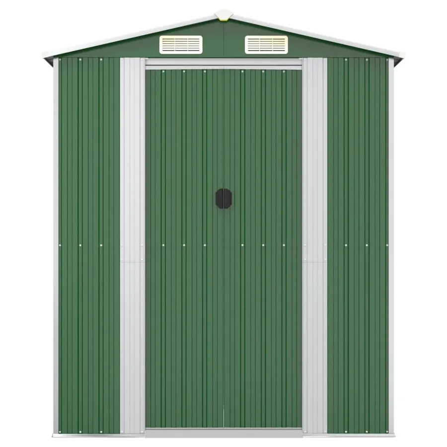 Abri de jardin Vert 192x689x223 cm Métal galvanisé - 4