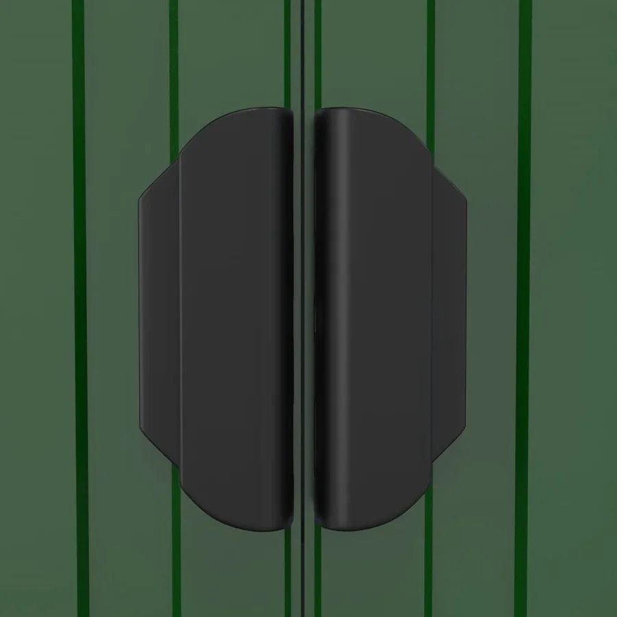 Abri de jardin Vert 192x689x223 cm Métal galvanisé - 7