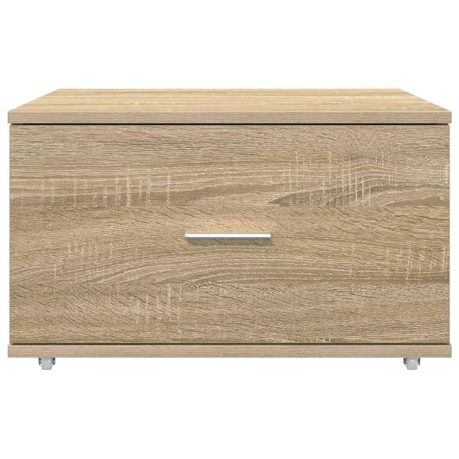 Armoire à tiroirs avec roue Chêne Sonoma 55 x 45 x 31 cm - 6