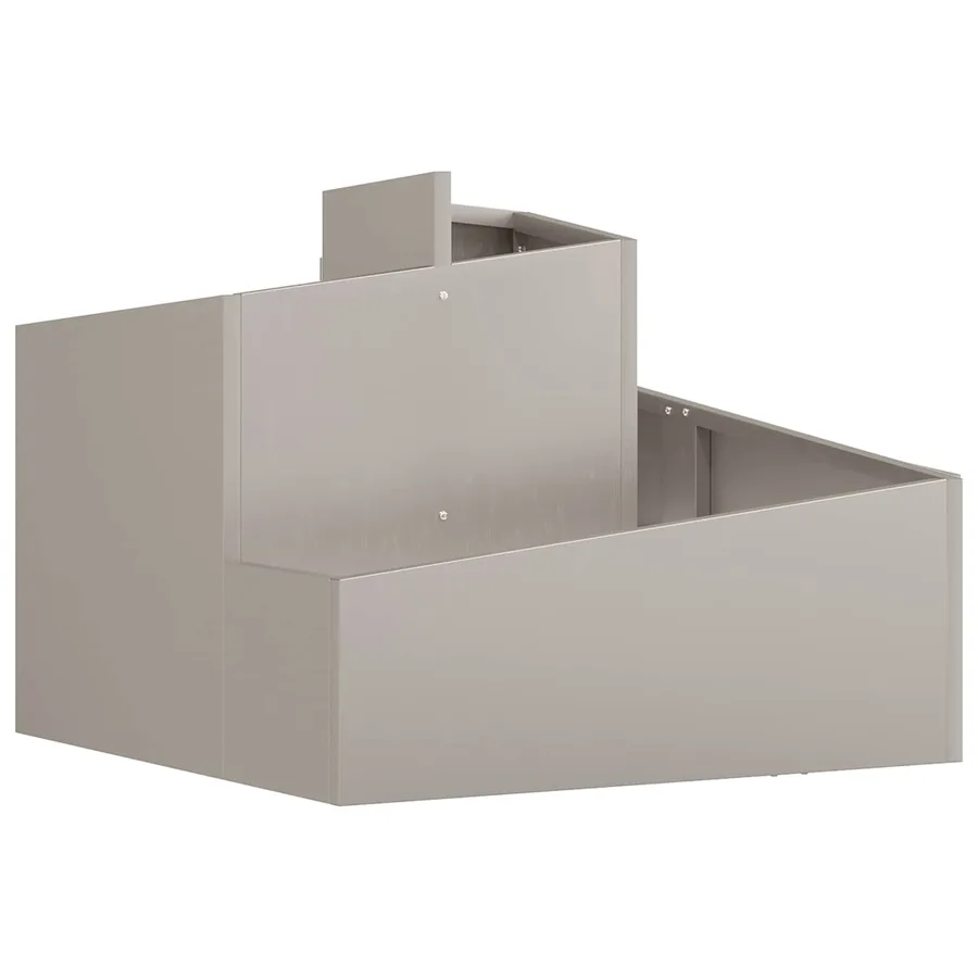 Cache-pot de jardin Rouillé 60 x 60 x 50 cm Acier patiné - 5