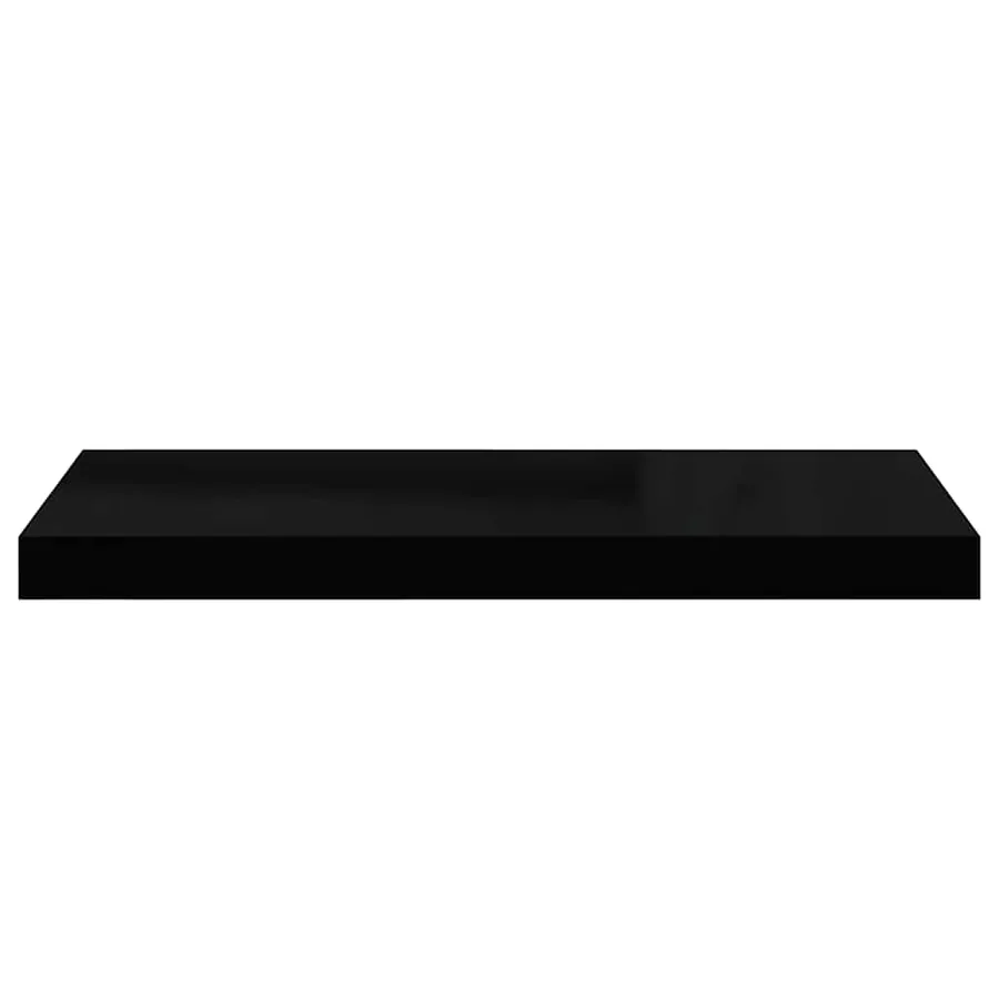 Étagère murale flottante Noir 60x23,5x3,8 cm MDF - 6