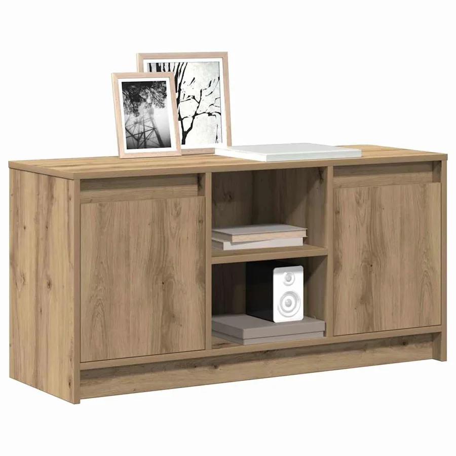 Unites TV 100 x 34 x 50 cm Marron Bois d'ingénierie - 3