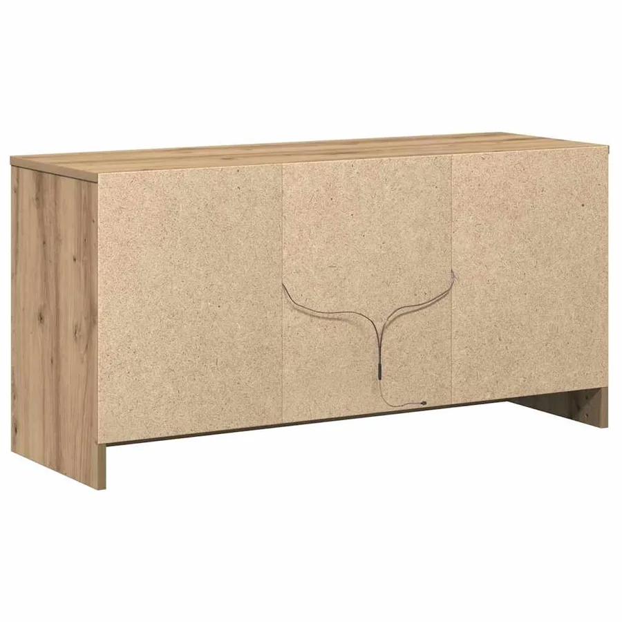 Unites TV 100 x 34 x 50 cm Marron Bois d'ingénierie - 9