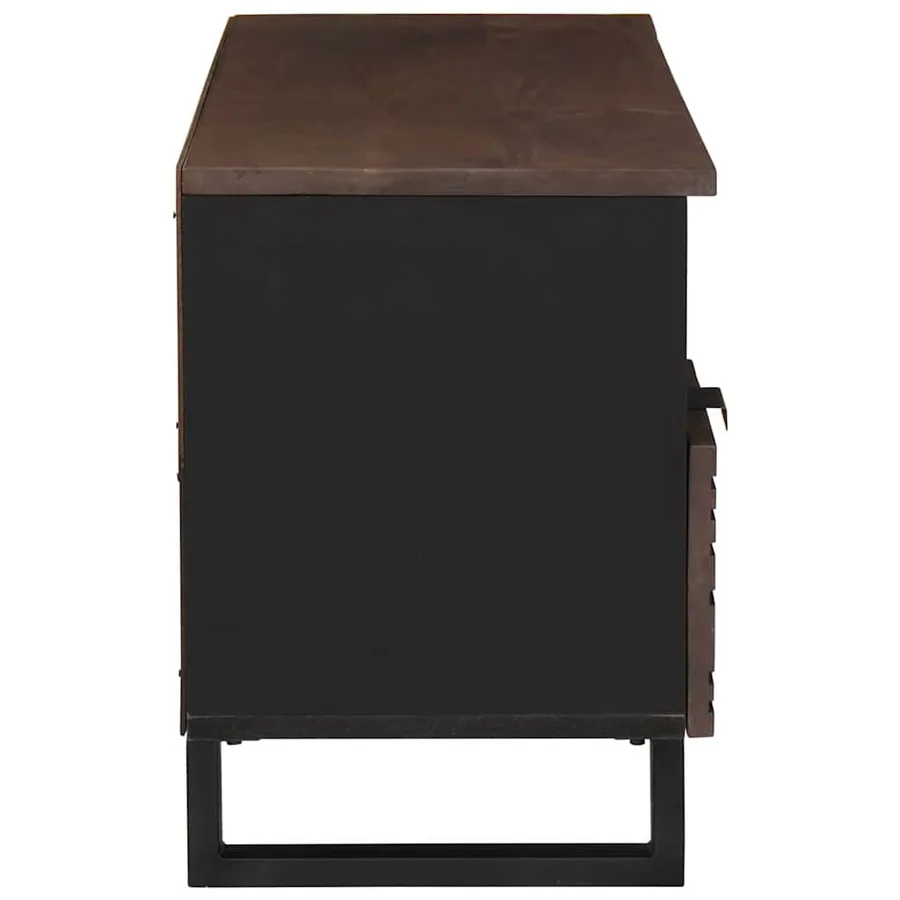 Unites TV avec tiroir Noyer 100 x 33 x 46 cm Bois d'ingénierie - 4