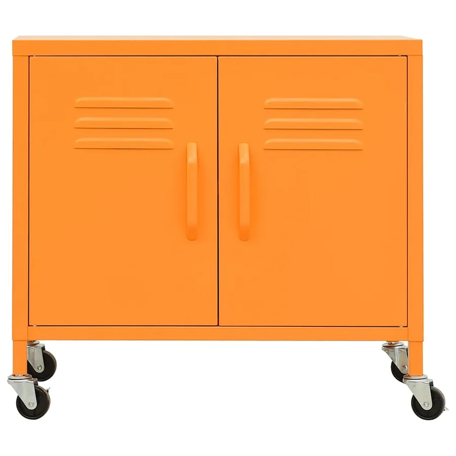 Armoire de rangement Orange 60x35x56 cm Acier - 3