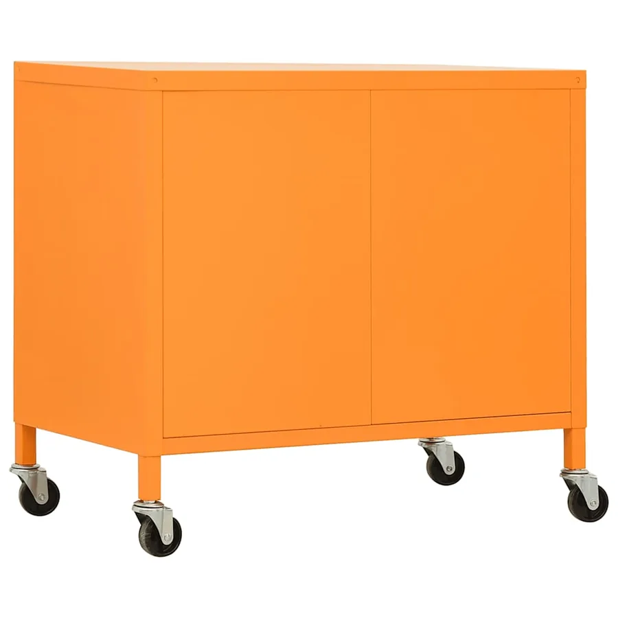 Armoire de rangement Orange 60x35x56 cm Acier - 5